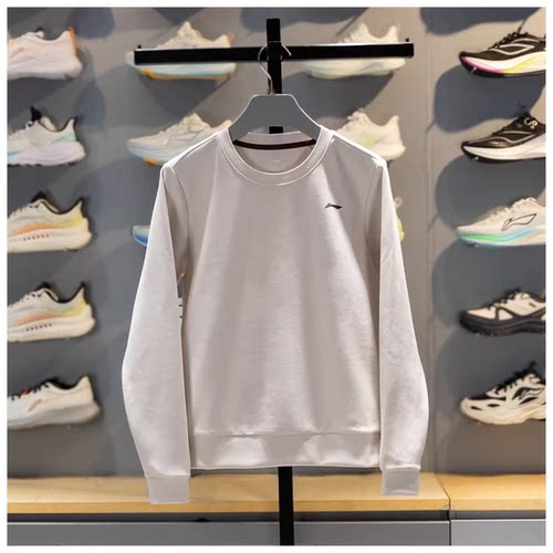 李宁卫衣 2026春季新品健身系列女子时尚保暖针织运动上衣AWDW074