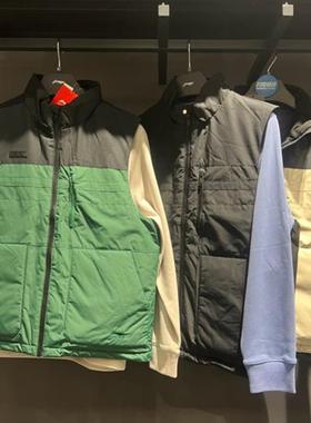 李宁男子2024秋冬新款运动时尚潮流保暖重磅鸭绒羽绒马甲 AMRU093