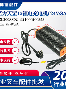 诺力天罡15锂电充电机(24V/8A)DZL300SS02电动搬运车托盘车配件