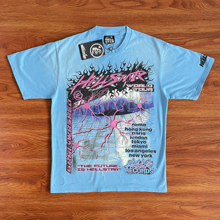 Neuron 美式 Shirt Capsule 高街洗水短袖 Hellstar T恤 Tour