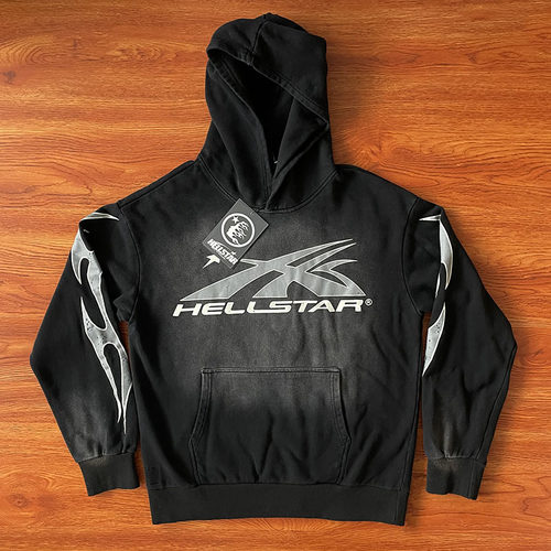 Hellstar Studios Uniform Hoodie pants 大logo洗水重工连帽卫衣
