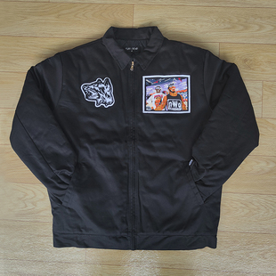 Jacket TUFF Embroidered 明星同款 重工艺刺绣棉衣夹克 CROWD