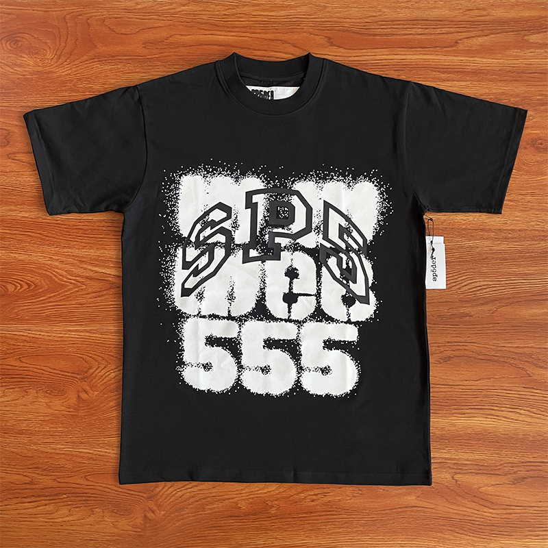 Sp5der worldwide 555555 TEE 印花休闲短袖T恤