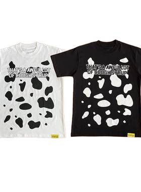 That's A Awful Lot Of Cough Syrup  趣味印花纯棉短袖T恤