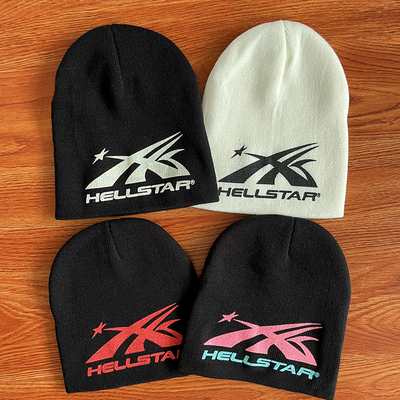 Hellstar Studios Sample Beanie Hat 针织休闲高街毛线冷帽子