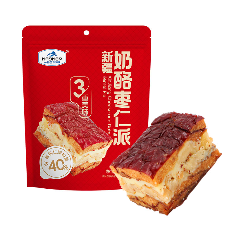 一品玉新疆奶酪枣仁派即食180g图片