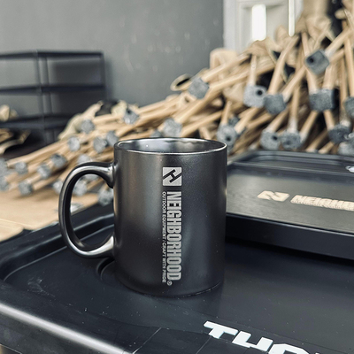 潮牌陶瓷马克杯耐高温咖啡杯厚实水杯NBHD早餐茶水杯