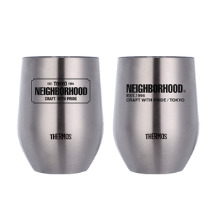 潮牌NBHD不锈钢蛋壳杯啤酒杯水杯双层真空U型蛋形鸡蛋杯