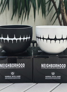 潮牌SRL NBHD 植物陶瓷花盆藤原浩龟甲象芽宫龙舌兰