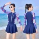 泳衣女士防晒2025年连体遮肉显瘦高级感泳衣酒店温泉泳装 新款 长袖