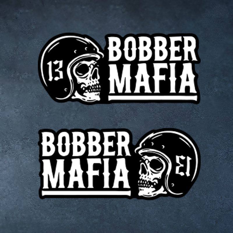 适用 凯旋 TRIUMPH BOBBER MAFIA 复古贴纸摩托车机车 油箱装饰贴