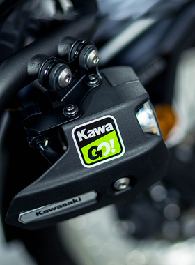 迈奇 汽车改装KAWA GO川崎NINJIA400 Z900异兽改装车身装饰反光贴