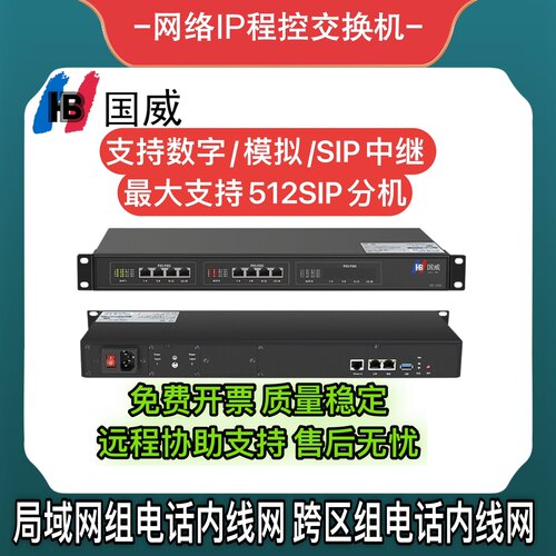 国威IP网络程控交换机语音网关