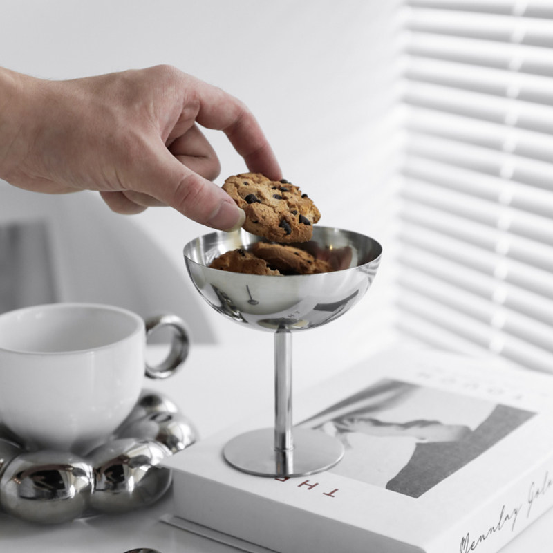 态生活多功能304不锈钢雪糕碗家用餐具商用雪糕绵绵冰甜品碗杯子