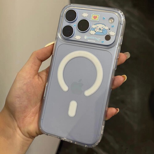 18新开模具加高镜头磁吸壳亚克力适用iPhone18ProMax手机壳透明苹果17promax高透16promax新款简约防摔保护壳