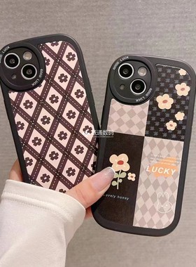 小胖妹适用步步高S19贴皮卡通手机壳vivo x200精孔Y17/Y3全包保护壳