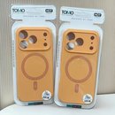 适用苹果17promax手机壳磁吸新款 13高级感12男女简约纯色15引磁保护套 硅胶iPhone16