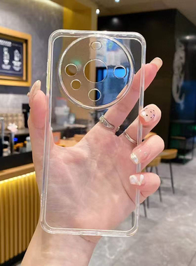 精孔高透tpu适用OPPOReno15手机壳Findx9透明简约a6PRO男女保护壳