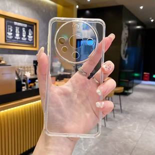 精孔高透tpu适用OPPOReno15手机壳Findx9透明简约a6PRO男女保护壳