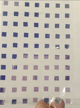 蓝色窄带450  绿色窄带540  红色窄带650   5*5*1.1mm