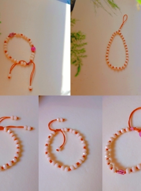 原创设计手工编织手链女款简约风格饰品礼物送女友闺蜜