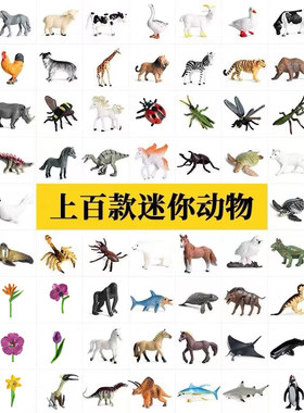 仿真模型pvc出口爆款野生家禽