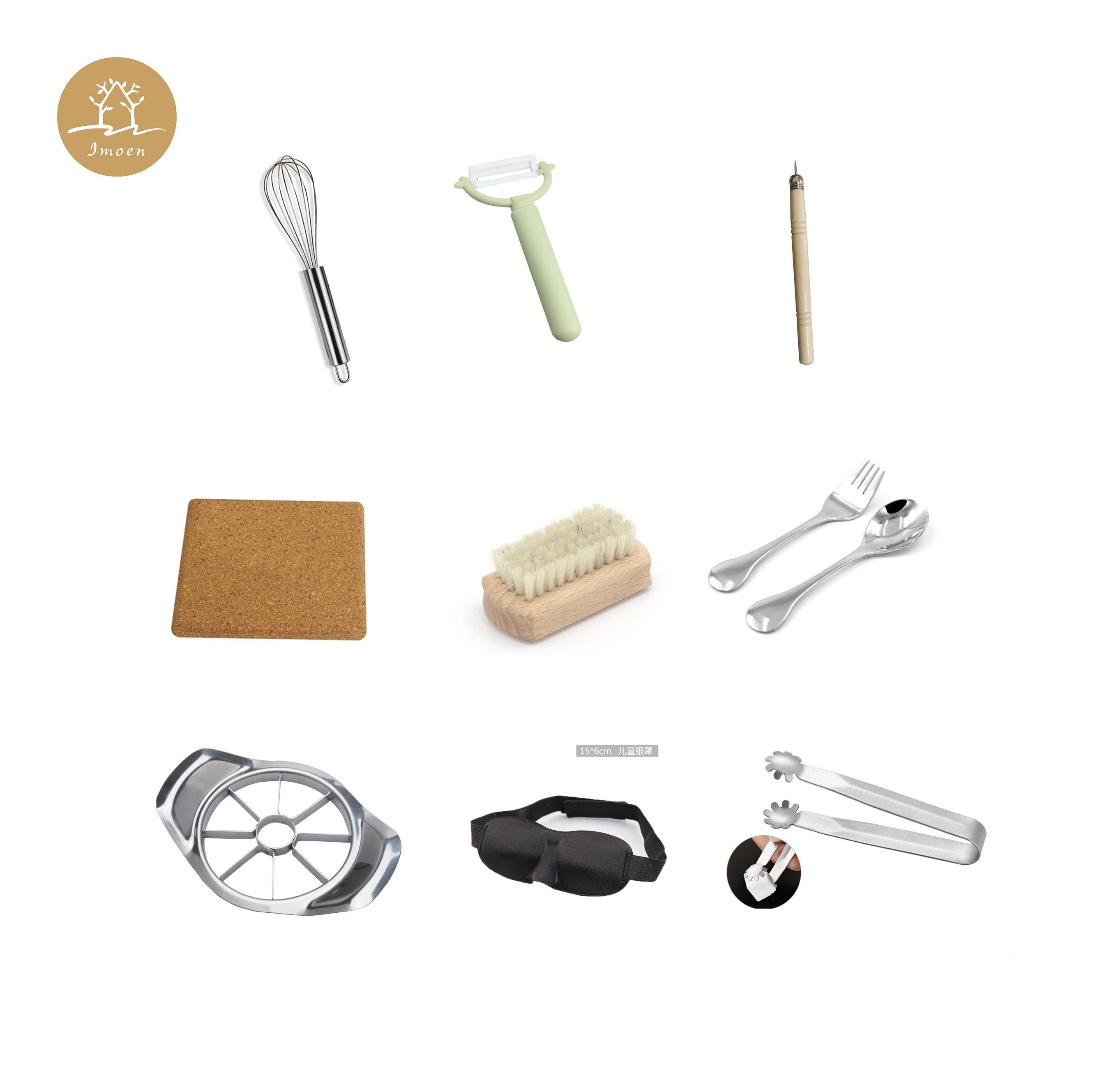 蒙台梭利教具 日常生活 手眼协调工作搭配小工具 夹子 勺子 叉子