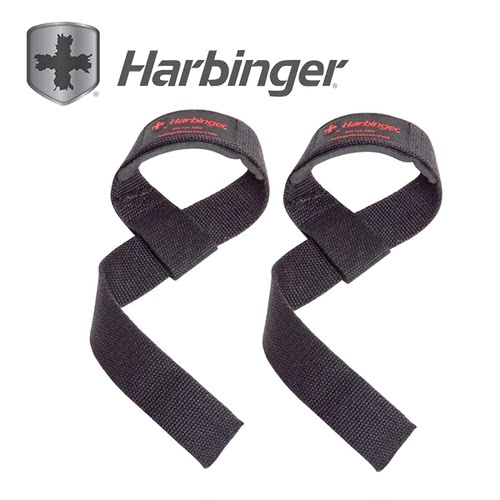 正品哈彬者Harbinger纯棉带垫助力带硬拉背部训练装备拉带握力带