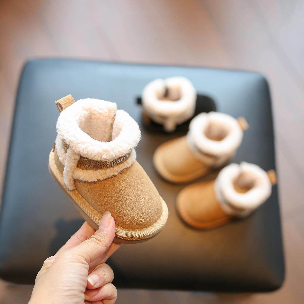 宝宝鞋子秋冬款软底防滑婴儿学步鞋女宝加绒棉鞋男小童加棉雪地靴,童鞋/婴儿鞋/亲子鞋,婴儿步前鞋/袜鞋,淘宝优惠券,粉丝福利购,淘宝优惠卷