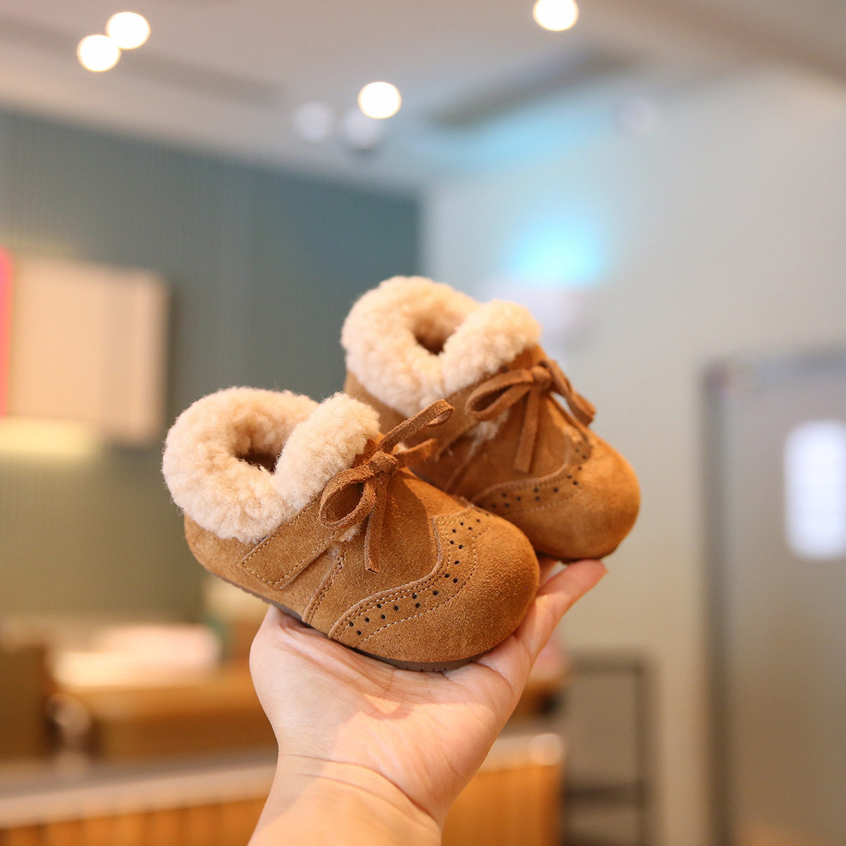 女宝宝棉鞋加绒勃肯鞋冬季1一2-3岁婴儿软底学步鞋毛毛鞋女童鞋子,童鞋/婴儿鞋/亲子鞋,婴儿步前鞋/袜鞋,淘宝优惠券,粉丝福利购,淘宝优惠卷
