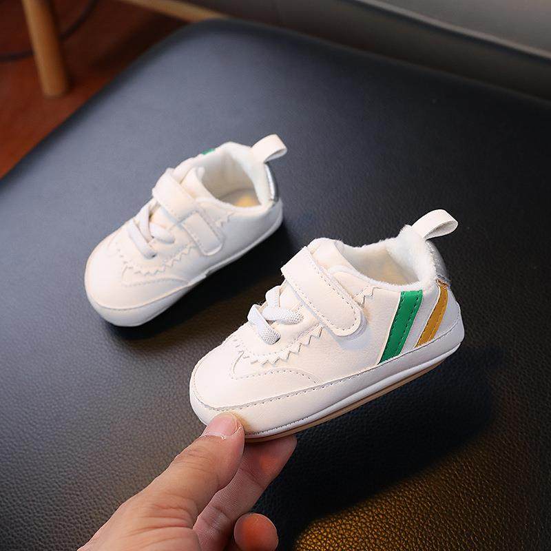 跨境外贸宝宝小白鞋0至1岁加绒宝宝学步鞋软底防滑掉保暖运动板鞋,童鞋/婴儿鞋/亲子鞋,婴儿步前鞋/袜鞋,淘宝优惠券,粉丝福利购,淘宝优惠卷