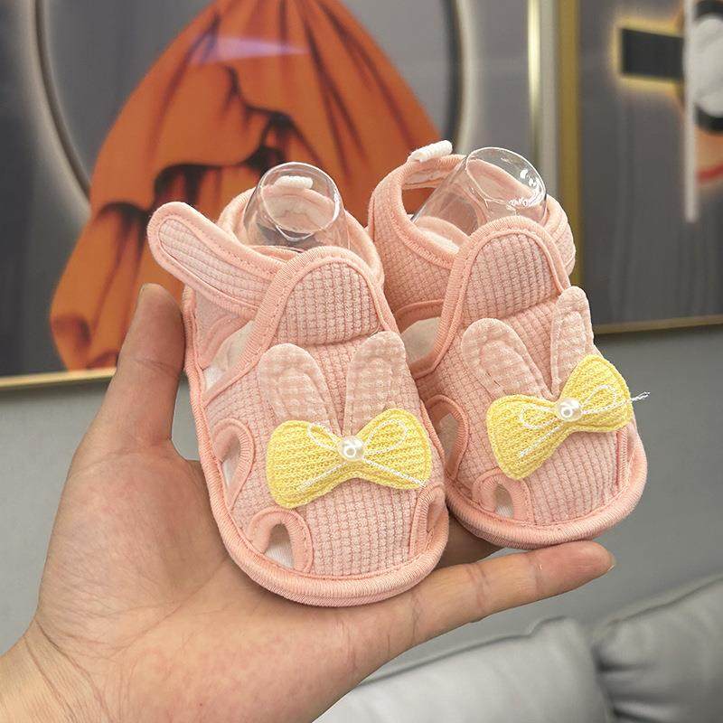 夏季宝宝凉鞋外穿学步鞋透气薄款防掉软底婴儿鞋子可爱青蛙0-1岁,童鞋/婴儿鞋/亲子鞋,婴儿步前鞋/袜鞋,淘宝优惠券,粉丝福利购,淘宝优惠卷