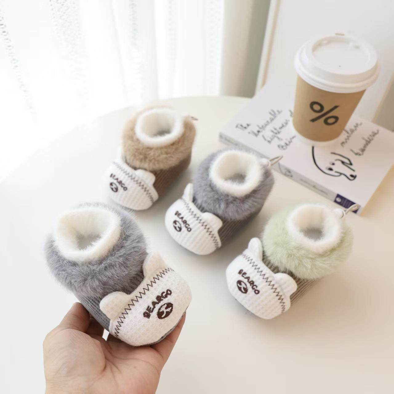 宝宝棉鞋冬季婴儿步前鞋小月龄柔抱鞋0-6月-1岁软底防滑柔软好穿,童鞋/婴儿鞋/亲子鞋,幼小稳步鞋,淘宝优惠券,粉丝福利购,淘宝优惠卷