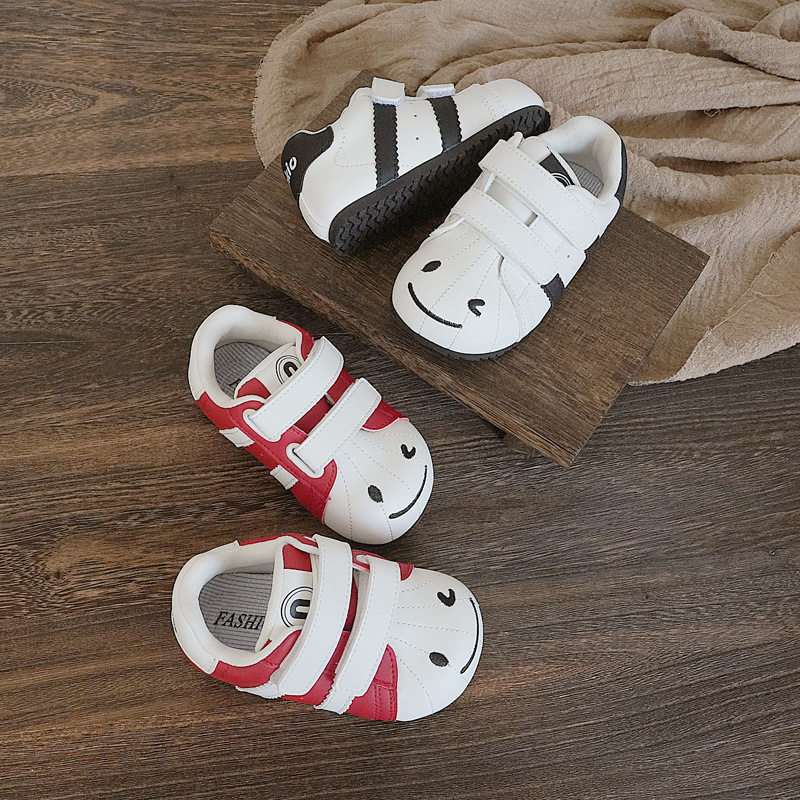 【16--26码】宝宝学步鞋春秋季贝壳头丑萌笑脸儿童鞋低帮软底板鞋,童鞋/婴儿鞋/亲子鞋,婴儿步前鞋/袜鞋,淘宝优惠券,粉丝福利购,淘宝优惠卷