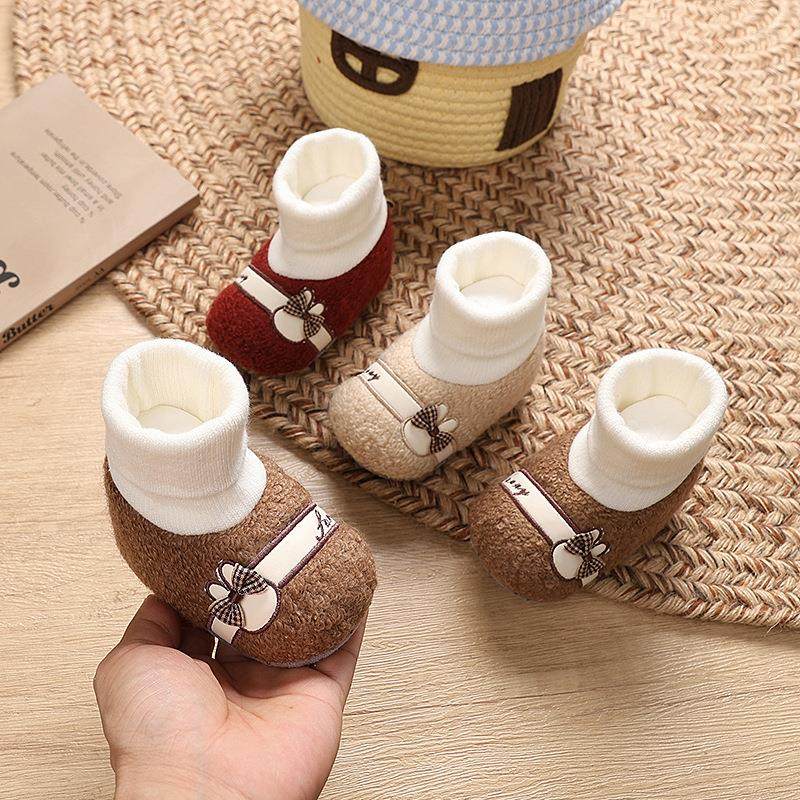 宝宝棉鞋冬季婴儿步前鞋新生儿鞋子0-6月-1岁软底50%羊毛柔软好穿,童鞋/婴儿鞋/亲子鞋,幼小稳步鞋,淘宝优惠券,粉丝福利购,淘宝优惠卷