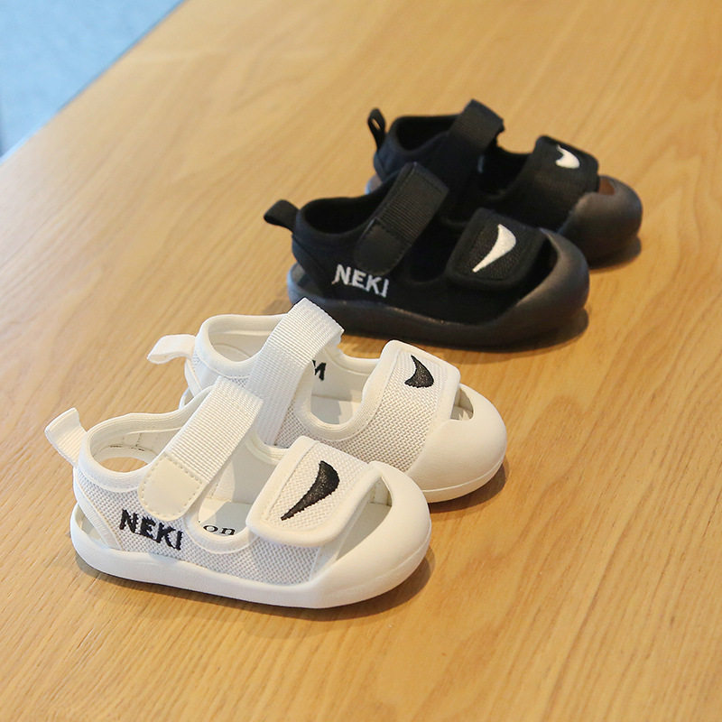 夏季宝宝鞋婴儿软底防滑学步鞋男女童包头防踢凉鞋透气沙滩鞋子,童鞋/婴儿鞋/亲子鞋,婴儿步前鞋/袜鞋,淘宝优惠券,粉丝福利购,淘宝优惠卷
