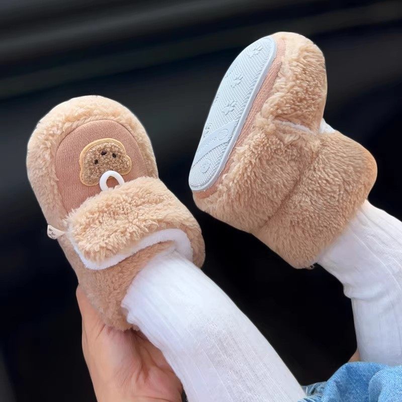 冬季加厚新生婴儿鞋宝宝软胶底学步鞋保暖0-1岁防滑防掉加绒棉鞋,童鞋/婴儿鞋/亲子鞋,婴儿步前鞋/袜鞋,淘宝优惠券,粉丝福利购,淘宝优惠卷