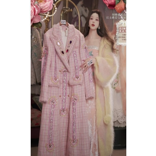 1025直播221高端双11抢先购奶油粉香风外套公主裙2件套80 120