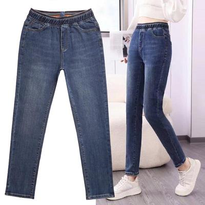 牛仔裤女小脚裤春秋常规裤子