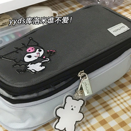 国誉大容量笔袋多功能男女多层