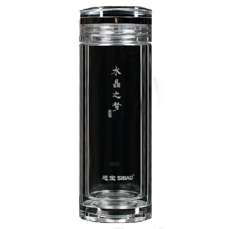 思宝玻璃杯高硼硅高档水晶之梦