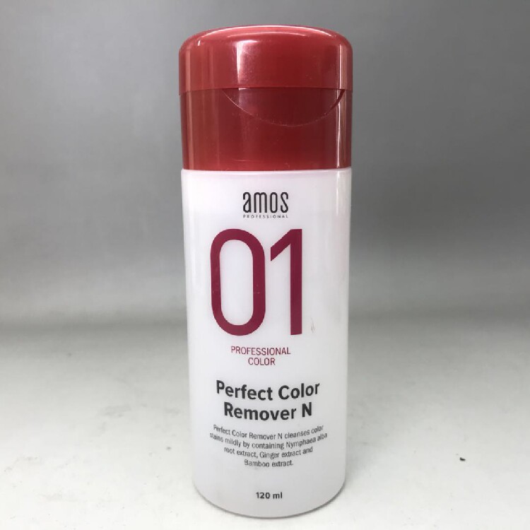 韩国原装amos专业颜色洁肤剂染膏打蜡沾头皮后清洁剂去色剂