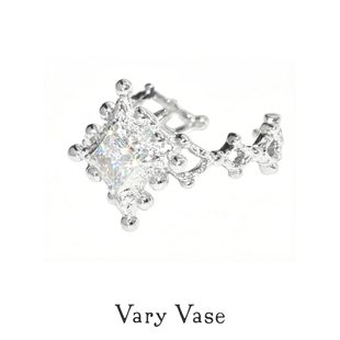 Vary Vase【繁星】原创纯银戒指 超闪订婚精致小众设计开口可调节