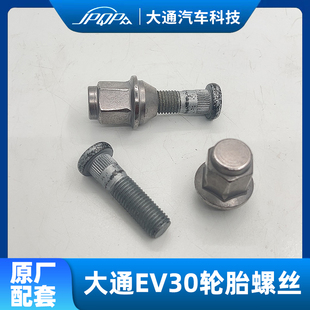 适用上汽大通EV30轮胎螺丝 EV30L轮胎螺帽轮毂螺丝钢圈螺丝铁钢圈