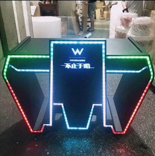 定制酒吧打碟台亚克力发光dj台打碟台可移动打碟机桌打碟机全套