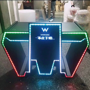 定制酒吧打碟台亚克力发光dj台打碟台可移动打碟机桌打碟机全套