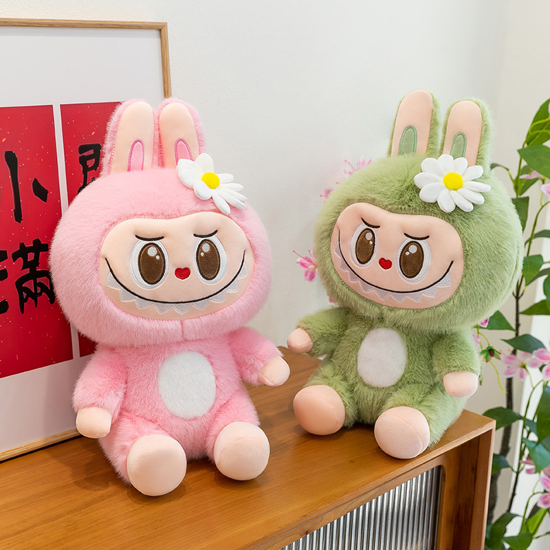 特大号樱花拉布毛绒公仔