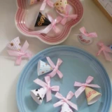 Маленькая шапка с бантиком, украшение для ногтей, Южная Корея, с медвежатами