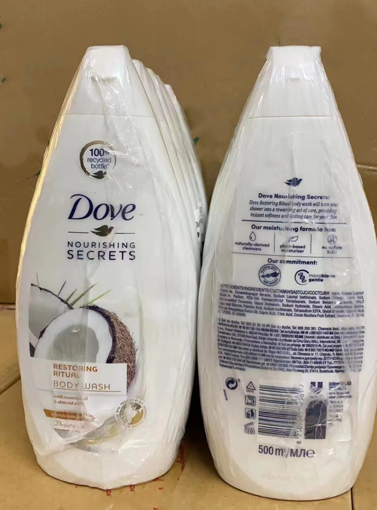 Dove多芬椰子牛奶沐浴露椰奶味持久滋润留香椰子味沐浴乳大500ml