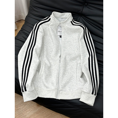 cleanfit美式三条杠外套男款